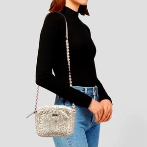 Kate Spade Limited Edition Floral Cut-Out Camera Bag - No Strap